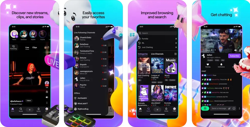 Twitch streaming platform