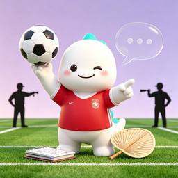 Soccer mascot for The Group-Chat Debater