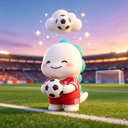 Soccer mascot for The Underdog Loyalist