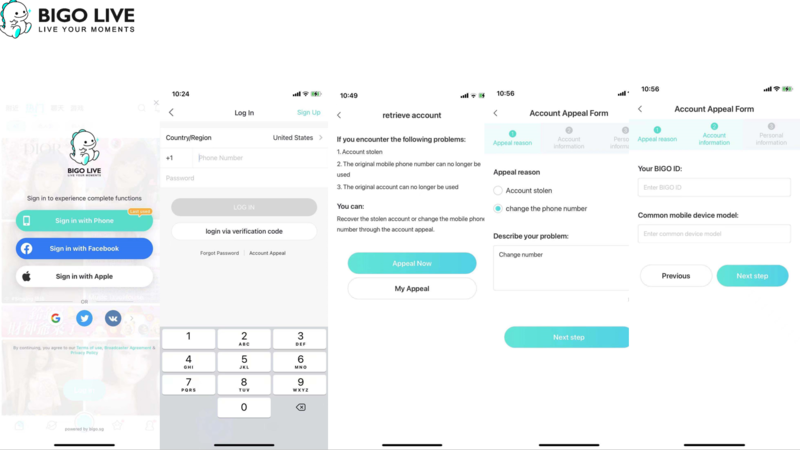 BIGO LIVE Login Troubleshooting