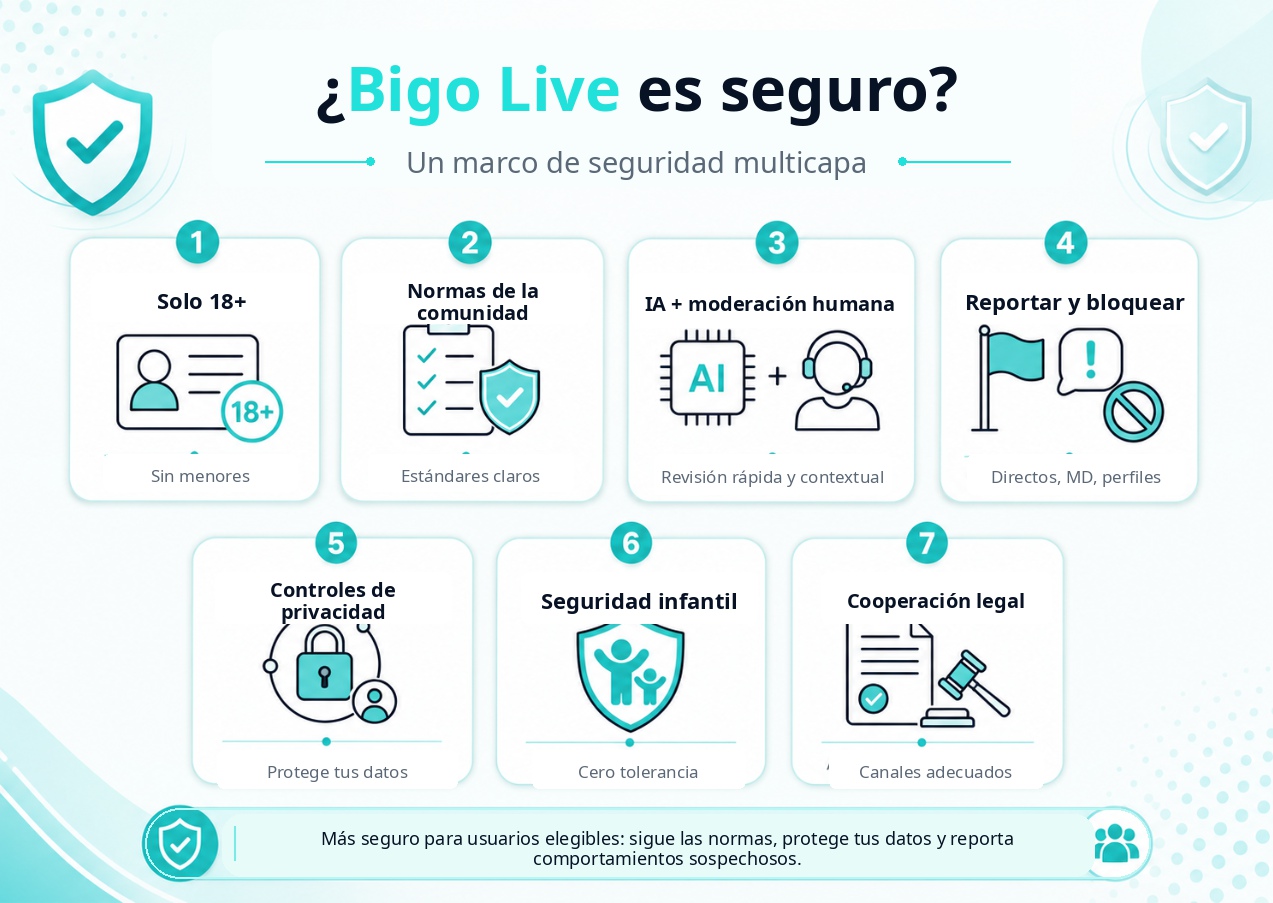 Resumen sobre la seguridad de Bigo Live